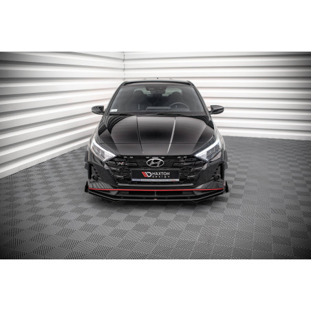 SPLITTER ANTERIORE street pro V.1 + Flaps Hyundai I20 N Mk3 (Cod. M-HYI203NCNC-FD1B+FSF1G)