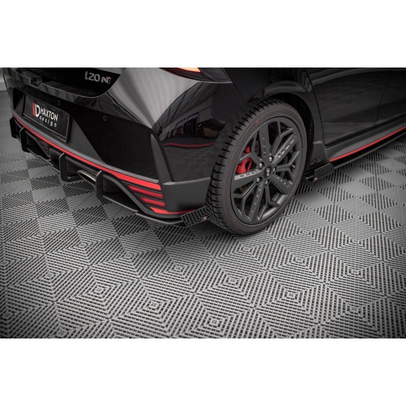 Splitters posteriori laterali Street Pro + Flaps Hyundai I20 N Mk3 (Cod. M-HYI203NCNC-RSD1B+RSF1G)