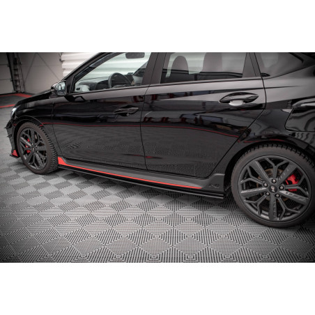 Diffusori minigonne street pro Hyundai I20 N Mk3 (Cod. M-HYI203NCNC-SD1B)