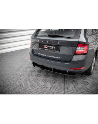 DIFFUSORE POSTERIORE street pro Skoda Fabia Combi Mk3 Facelift (Cod. M-SKAFA3FKCNC-RS1B)