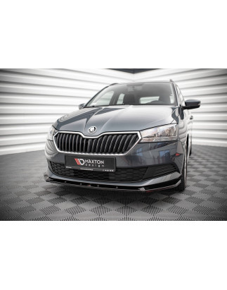 SPLITTER ANTERIORE Skoda Fabia Mk3 Facelift (Cod. M-SK-FA-3F-K-FD1G)