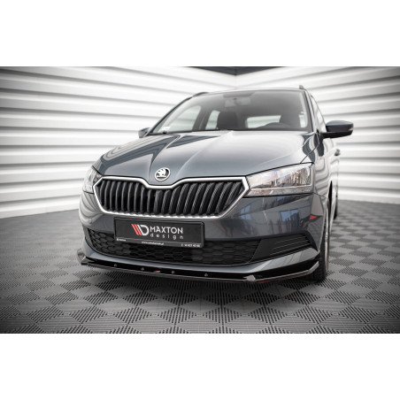 SPLITTER ANTERIORE Skoda Fabia Mk3 Facelift (Cod. M-SK-FA-3F-K-FD1G)