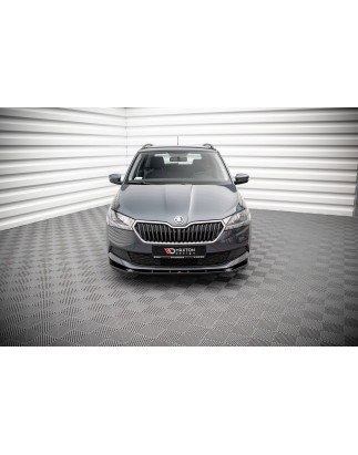 SPLITTER ANTERIORE Skoda Fabia Mk3 Facelift (Cod. M-SK-FA-3F-K-FD1G)