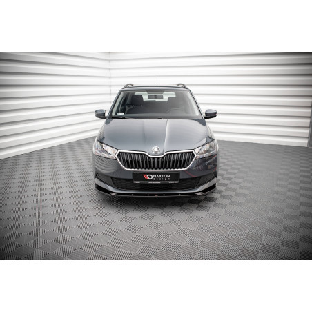 SPLITTER ANTERIORE Skoda Fabia Mk3 Facelift (Cod. M-SK-FA-3F-K-FD1G)