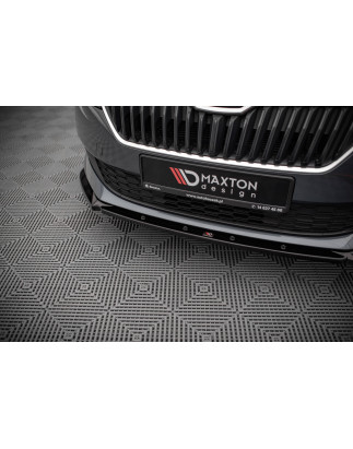 SPLITTER ANTERIORE Skoda Fabia Mk3 Facelift (Cod. M-SK-FA-3F-K-FD1G)