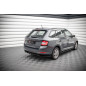 Splitter posteriore (con barre verticali) Skoda Fabia Combi Mk3 Facelift (Cod. M-SK-FA-3F-K-RD1G+RD2