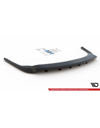 Splitter posteriore (con barre verticali) Skoda Fabia Combi Mk3 Facelift (Cod. M-SK-FA-3F-K-RD1G+RD2