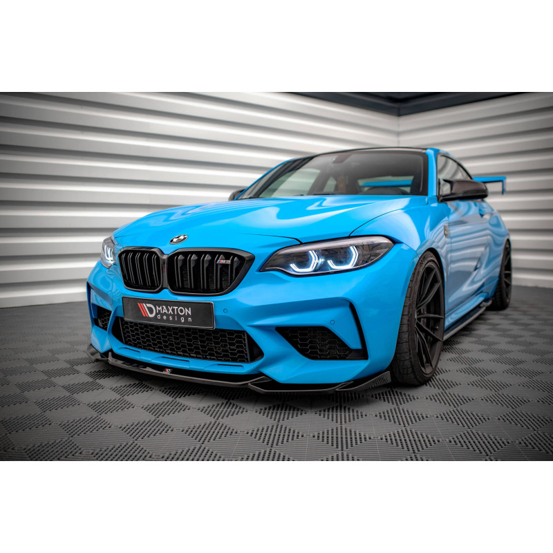 SPLITTER ANTERIORE V.1 BMW M2 Competition F87 (Cod. M-BM-2-87-M-COMP-FD1G)