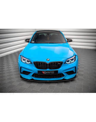 SPLITTER ANTERIORE street pro BMW M2 Competition F87 (Cod. M-BM287MCOMPCNC-FD1B)