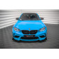SPLITTER ANTERIORE street pro V.1 + Flaps BMW M2 Competition F87 (Cod. M-BM287MCOMPCNC-FD1B+FSF1G)