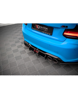 DIFFUSORE POSTERIORE street pro BMW M2 F87 (Cod. M-BM287MCOMPCNC-RS2B)