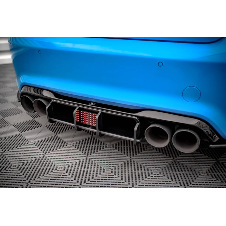 DIFFUSORE POSTERIORE street pro BMW M2 F87 (Cod. M-BM287MCOMPCNC-RS2B)