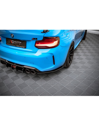 Splitters posteriori laterali Street Pro BMW M2 F87 (Cod. M-BM287MCOMPCNC-RSD1B)