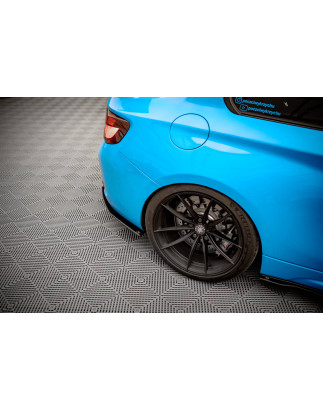Splitters posteriori laterali Street Pro BMW M2 F87 (Cod. M-BM287MCOMPCNC-RSD1B)