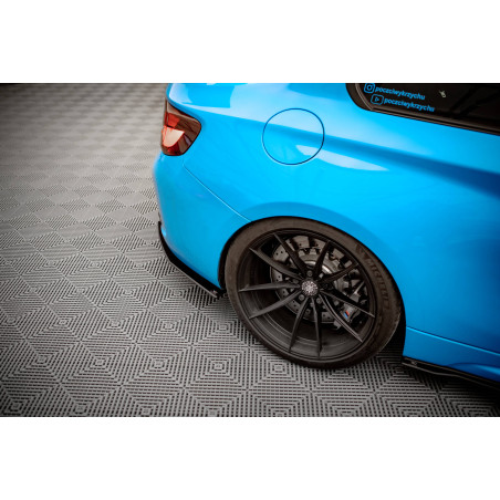 Splitters posteriori laterali Street Pro BMW M2 F87 (Cod. M-BM287MCOMPCNC-RSD1B)