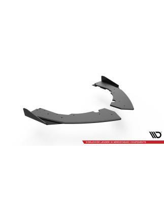 Splitters posteriori laterali Street Pro + Flaps BMW M2 F87 (Cod. M-BM287MCOMPCNC-RSD1B+RSF1G)
