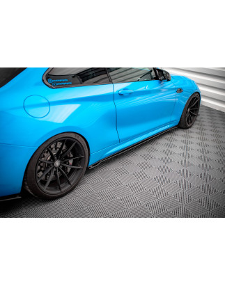 Diffusori minigonne street pro BMW M2 F87 (Cod. M-BM287MCOMPCNC-SD1B)