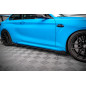 Diffusori minigonne street pro + Flaps BMW M2 F87 (Cod. M-BM287MCOMPCNC-SD1B+SRF1G)