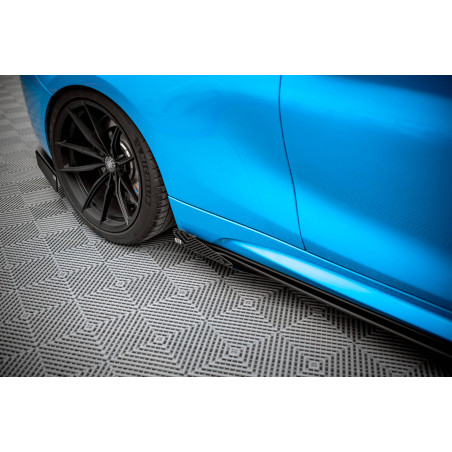 Diffusori minigonne street pro + Flaps BMW M2 F87 (Cod. M-BM287MCOMPCNC-SD1B+SRF1G)