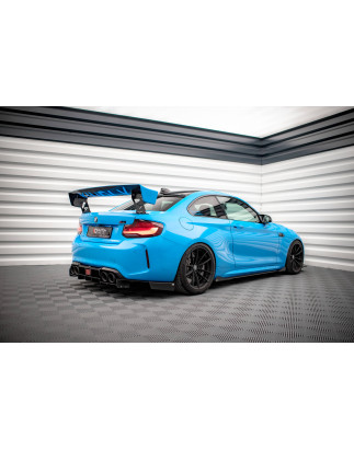 Diffusori minigonne street pro + Flaps BMW M2 F87 (Cod. M-BM287MCOMPCNC-SD1B+SRF1G)