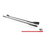 Diffusori minigonne street pro + Flaps BMW M2 F87 (Cod. M-BM287MCOMPCNC-SD1B+SRF1G)