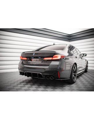 DIFFUSORE POSTERIORE street pro BMW M5 F90  (Cod. M-BM590FMCNC-RS1B)