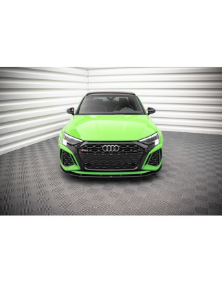 SPLITTER ANTERIORE street pro Audi RS3 8Y (Cod. M-AURS38YCNC-FD1B)