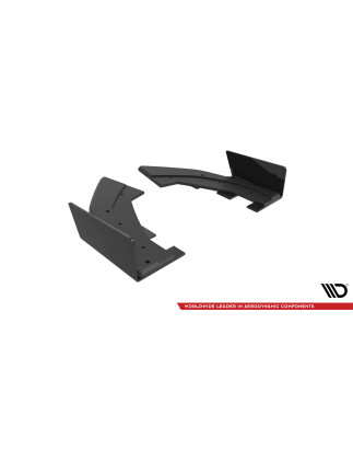 Splitters posteriori laterali Street Pro + Flaps Audi RS3 Sportback 8Y (Cod. M-AURS38YCNC-RSD1B+RSF1