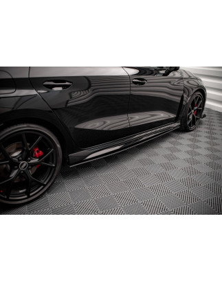 Diffusori minigonne street pro Audi RS3 Sportback 8Y (Cod. M-AURS38YCNC-SD1B)