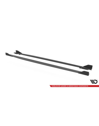 Diffusori minigonne street pro + Flaps Audi RS3 Sportback 8Y (Cod. M-AURS38YCNC-SD1B+SRF1G)