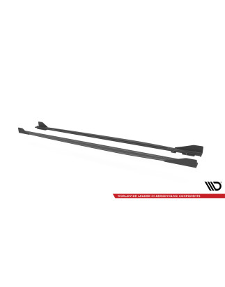 Diffusori minigonne street pro + Flaps Audi RS3 Sportback 8Y (Cod. M-AURS38YCNC-SD1B+SRF1G)