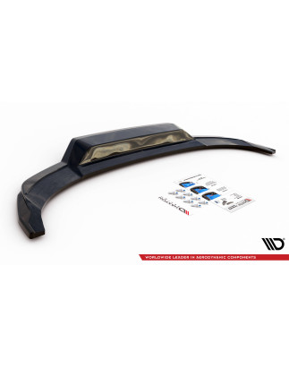 Splitter posteriore (con barre verticali) Audi A3 S-Line Sportback 8Y (Cod. M-AU-A3-8Y-SLINE-RD1G+RD