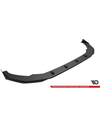 SPLITTER ANTERIORE street pro + Flaps Audi S3 / A3 S-Line 8Y (Cod. M-AUA38YSLINECNC-FD1B+FSF1G)