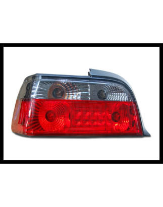 Fari posteriori BMW E36 2P Red Smoked (Cod. E-FAB0073)
