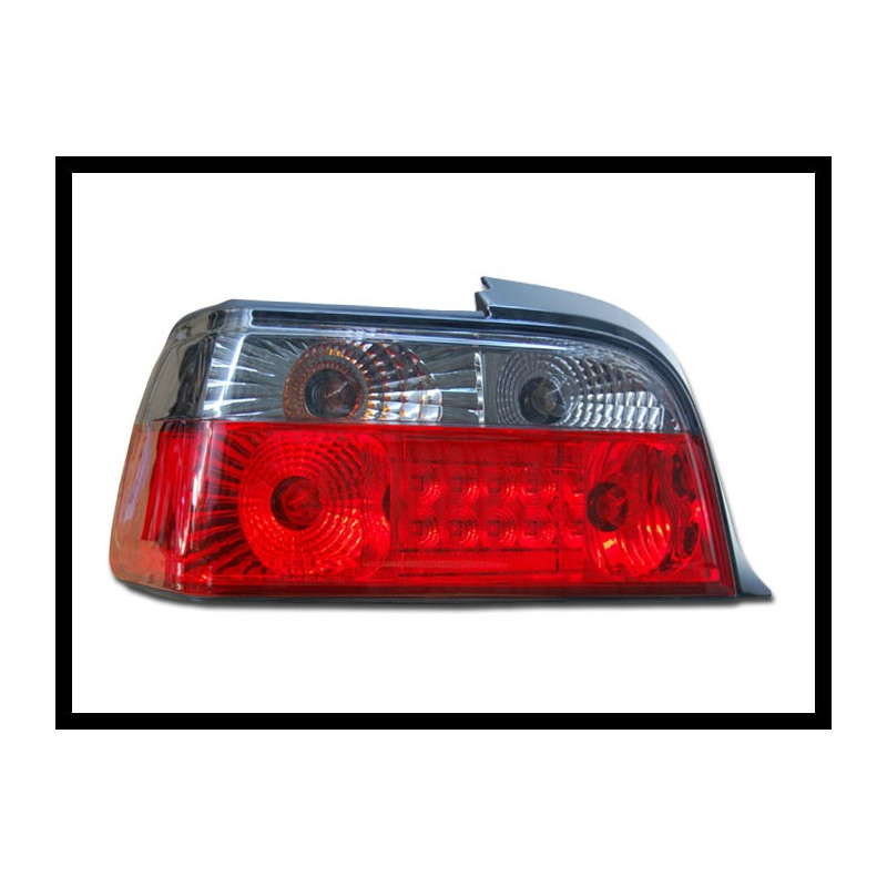 Fari posteriori BMW E36 2P Red Smoked (Cod. E-FAB0073)