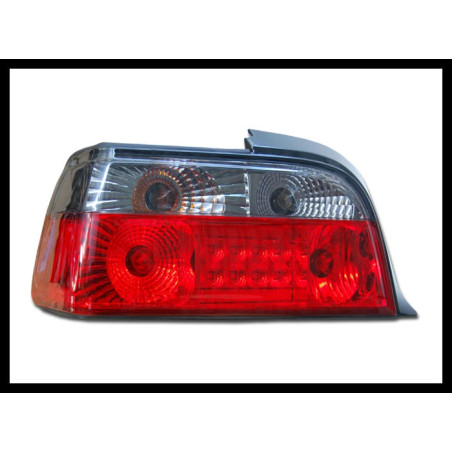 Fari posteriori BMW E36 2P Red Smoked (Cod. E-FAB0073)