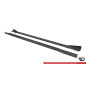 Diffusori minigonne street pro + Flaps V.1 Audi S3 / A3 S-Line 8Y / 8Y Facelift (Cod. M-AUA38YSLINEC