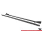 Diffusori minigonne street pro + Flaps V.1 Audi S3 / A3 S-Line 8Y / 8Y Facelift (Cod. M-AUA38YSLINEC