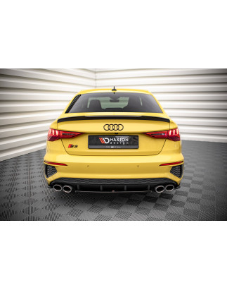 Splitter posteriore for Audi S3 berlina 8Y (Cod. M-AU-S3-8Y-S-RD1G)