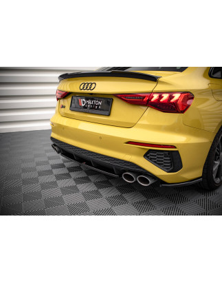 Splitter posteriore for Audi S3 berlina 8Y (Cod. M-AU-S3-8Y-S-RD1G)