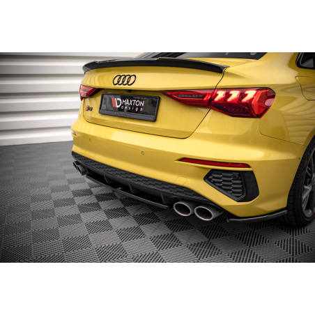 Splitter posteriore for Audi S3 berlina 8Y (Cod. M-AU-S3-8Y-S-RD1G)