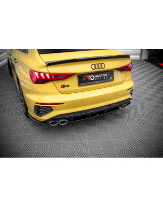 Splitter posteriore for Audi S3 berlina 8Y (Cod. M-AU-S3-8Y-S-RD1G)