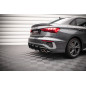 DIFFUSORE POSTERIORE street pro Audi S3 berlina 8Y (Cod. M-AUS38YSCNC-RS1B)