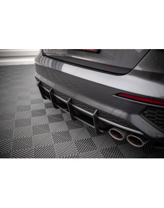 DIFFUSORE POSTERIORE street pro Audi S3 berlina 8Y (Cod. M-AUS38YSCNC-RS1B)