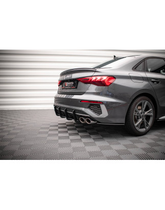 Splitters posteriori laterali Street Pro Audi S3 berlina 8Y (Cod. M-AUS38YSCNC-RSD1B)