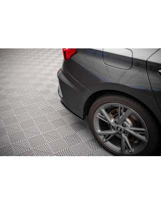Splitters posteriori laterali Street Pro Audi S3 berlina 8Y (Cod. M-AUS38YSCNC-RSD1B)