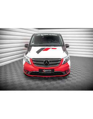 SPLITTER ANTERIORE V.1 Mercedes-Benz Vito W447 Facelift (Cod. M-ME-VI-W447F-FD1G)