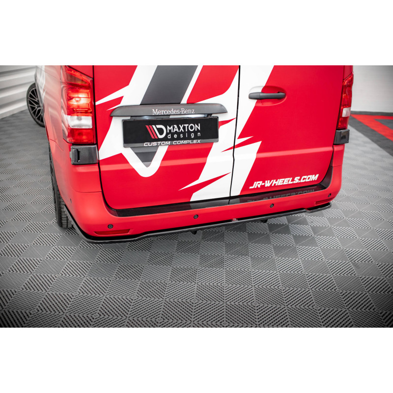 Splitter posteriore (con barre verticali) Mercedes-Benz Vito Long / V Long W447 Facelift (Cod. M-ME-