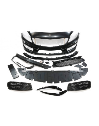 Paraurti Anteriore Mercedes W176 2012-2015 A45 Look AMG Sensori (Cod. E-TCM01561)