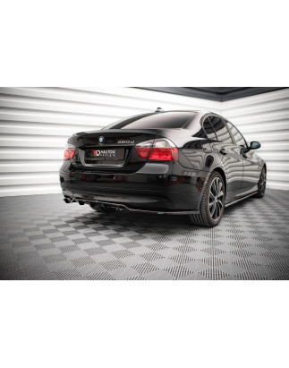 Splitter posteriore (con barre verticali) BMW 3 berlina E90 (Cod. M-BM-3-90-RSD1G+RD1G)